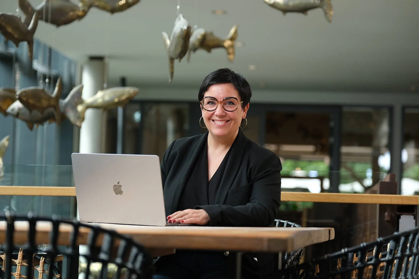 Wiebke Anton in ihrer Praxis in Göttingen